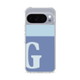 スリムプロテクションケース［ オリジナル - initial two tone - G blue ］