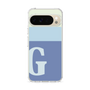 スリムプロテクションケース［ オリジナル - initial two tone - G blue ］