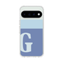 スリムプロテクションケース［ オリジナル - initial two tone - G blue ］