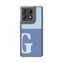 スリムプロテクションケース［ オリジナル - initial two tone - G blue ］