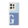 スリムプロテクションケース［ オリジナル - initial two tone - G blue ］