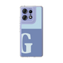 スリムプロテクションケース［ オリジナル - initial two tone - G blue ］