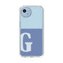 スリムプロテクションケース［ オリジナル - initial two tone - G blue ］