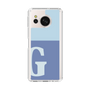 スリムプロテクションケース［ オリジナル - initial two tone - G blue ］
