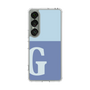 スリムプロテクションケース［ オリジナル - initial two tone - G blue ］