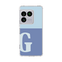 スリムプロテクションケース［ オリジナル - initial two tone - G blue ］