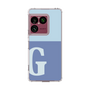 スリムプロテクションケース［ オリジナル - initial two tone - G blue ］