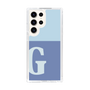 スリムプロテクションケース［ オリジナル - initial two tone - G blue ］