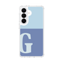 スリムプロテクションケース［ オリジナル - initial two tone - G blue ］
