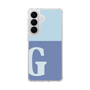 スリムプロテクションケース［ オリジナル - initial two tone - G blue ］