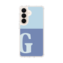 スリムプロテクションケース［ オリジナル - initial two tone - G blue ］
