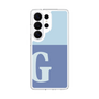 スリムプロテクションケース［ オリジナル - initial two tone - G blue ］