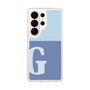 スリムプロテクションケース［ オリジナル - initial two tone - G blue ］
