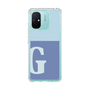 スリムプロテクションケース［ オリジナル - initial two tone - G blue ］