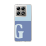 スリムプロテクションケース［ オリジナル - initial two tone - G blue ］