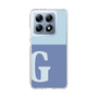 スリムプロテクションケース［ オリジナル - initial two tone - G blue ］