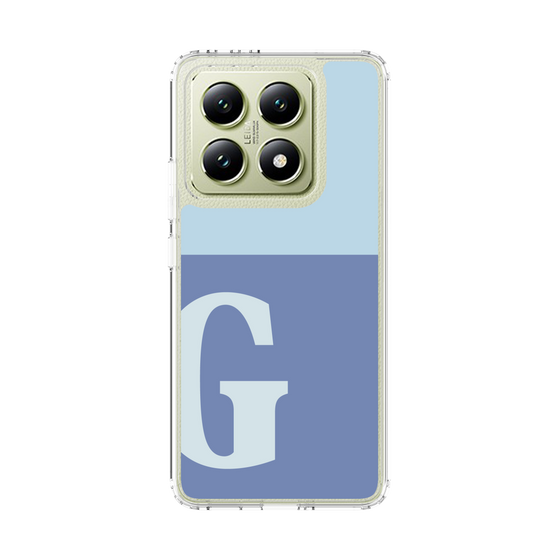 スリムプロテクションケース［ オリジナル - initial two tone - G blue ］