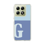 スリムプロテクションケース［ オリジナル - initial two tone - G blue ］
