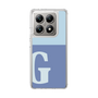 スリムプロテクションケース［ オリジナル - initial two tone - G blue ］