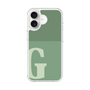 スリムプロテクションケース［ オリジナル - initial two tone - G green ］