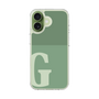 スリムプロテクションケース［ オリジナル - initial two tone - G green ］