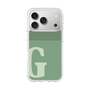 スリムプロテクションケース［ オリジナル - initial two tone - G green ］
