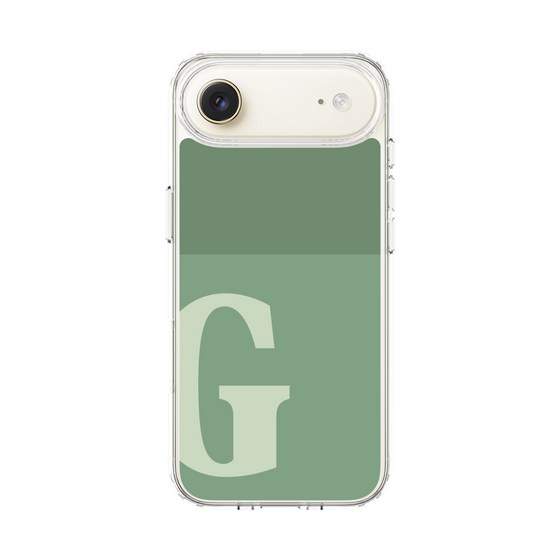 スリムプロテクションケース［ オリジナル - initial two tone - G green ］