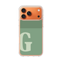 スリムプロテクションケース［ オリジナル - initial two tone - G green ］