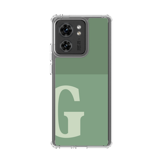スリムプロテクションケース［ オリジナル - initial two tone - G green ］