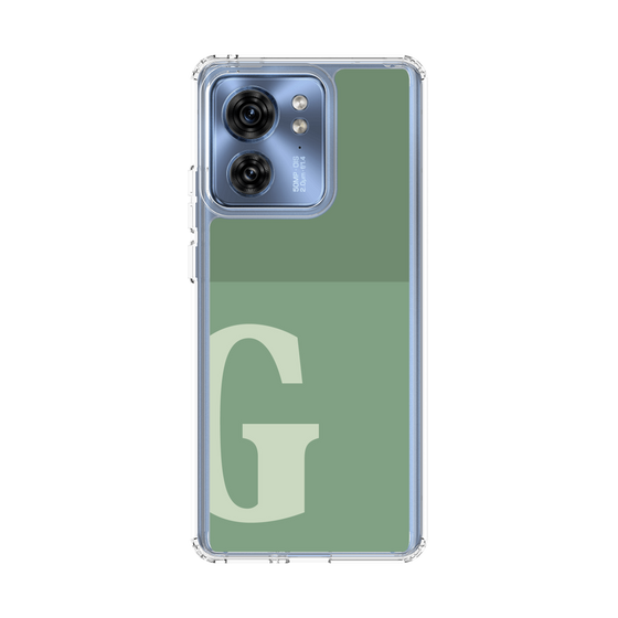 スリムプロテクションケース［ オリジナル - initial two tone - G green ］