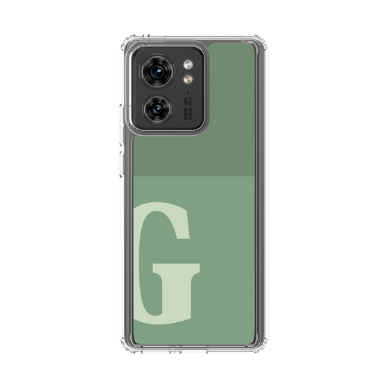 スリムプロテクションケース［ オリジナル - initial two tone - G green ］
