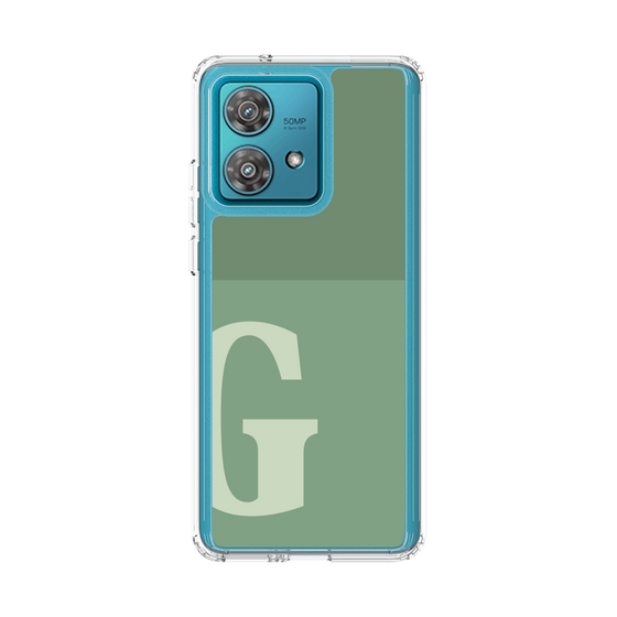 スリムプロテクションケース［ オリジナル - initial two tone - G green ］