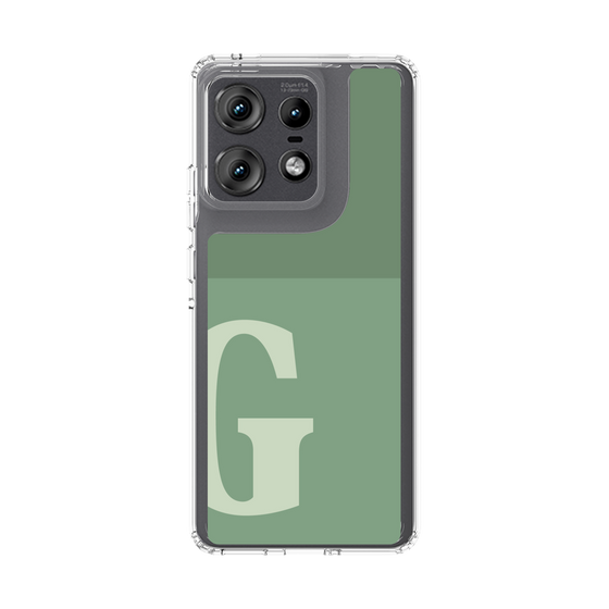 スリムプロテクションケース［ オリジナル - initial two tone - G green ］