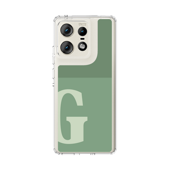 スリムプロテクションケース［ オリジナル - initial two tone - G green ］