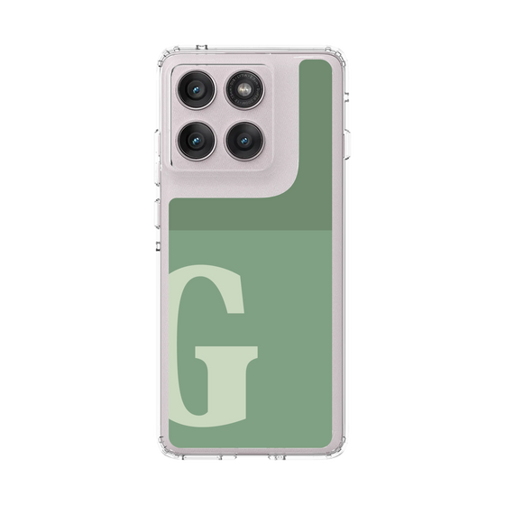 スリムプロテクションケース［ オリジナル - initial two tone - G green ］