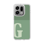 スリムプロテクションケース［ オリジナル - initial two tone - G green ］