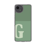 スリムプロテクションケース［ オリジナル - initial two tone - G green ］