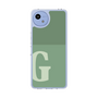 スリムプロテクションケース［ オリジナル - initial two tone - G green ］