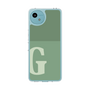 スリムプロテクションケース［ オリジナル - initial two tone - G green ］