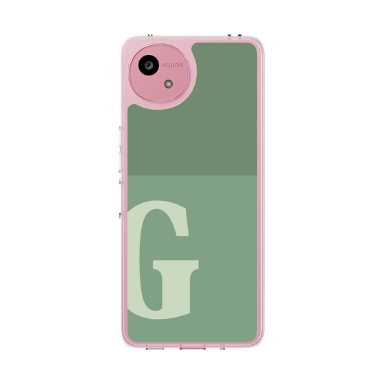 スリムプロテクションケース［ オリジナル - initial two tone - G green ］