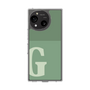 スリムプロテクションケース［ オリジナル - initial two tone - G green ］