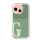 スリムプロテクションケース［ オリジナル - initial two tone - G green ］