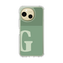 スリムプロテクションケース［ オリジナル - initial two tone - G green ］