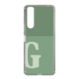 スリムプロテクションケース［ オリジナル - initial two tone - G green ］