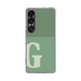 スリムプロテクションケース［ オリジナル - initial two tone - G green ］