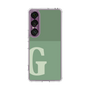 スリムプロテクションケース［ オリジナル - initial two tone - G green ］