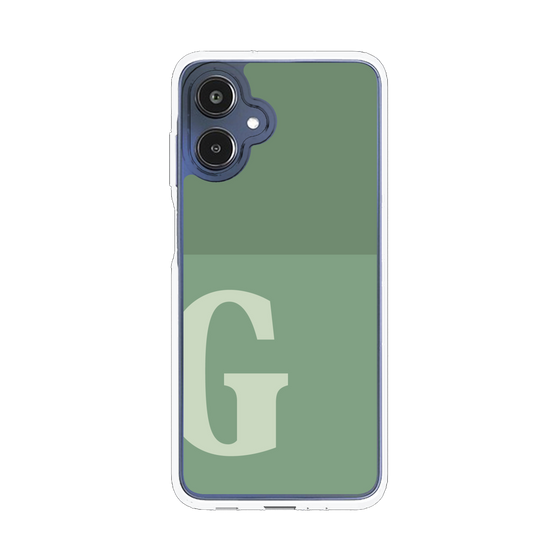 スリムプロテクションケース［ オリジナル - initial two tone - G green ］