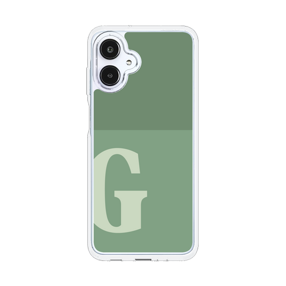 スリムプロテクションケース［ オリジナル - initial two tone - G green ］