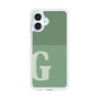 スリムプロテクションケース［ オリジナル - initial two tone - G green ］