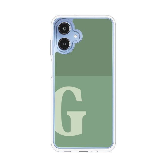 スリムプロテクションケース［ オリジナル - initial two tone - G green ］